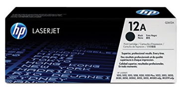 HP 12A OEM printer toner cartridge