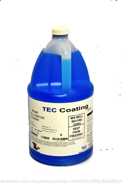 UV Coating Machine maintenance with TEC 502 UV Coating wash