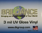 D&K Brilliance Gloss UV Vinyl Laminate